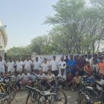 फिट इंडिया संडे ऑन साइकिल रैली आयोजित, खिलाड़ियों ने दिया फिटनेस का संदेश
