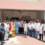 बिजली कटौती और अव्यवस्था के खिलाफ कांग्रेस का हल्लाबोल, डेढ़ घंटे तक बिजली कार्यालय का घेराव